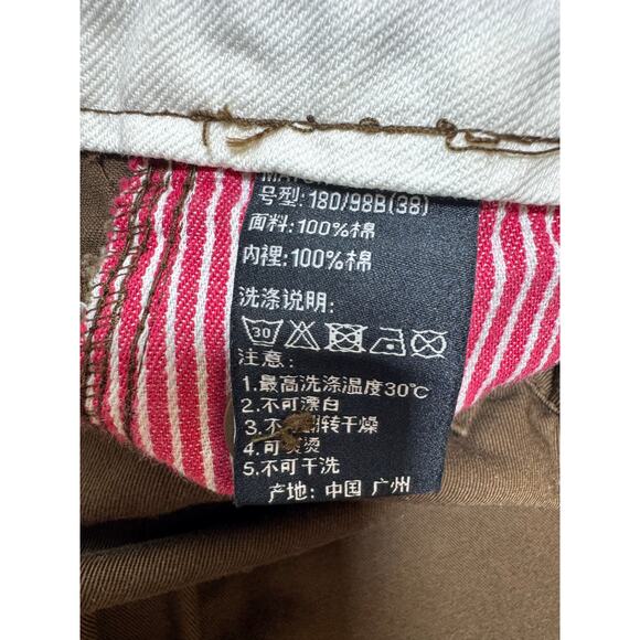 Vtg Matchstick Union Workwear Supplies Brown Cargo Pants Men’s Sz 38 Utility - Picture 3 of 8